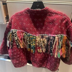 SaPeyKa Bohemian Fringe Women's Jacket